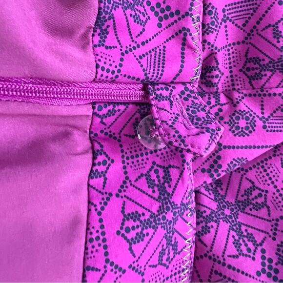 ANNIKA Cutter Buck Berry Purple Navy GOLF SKORT with Pockets Size 10 - Picture 9 of 11